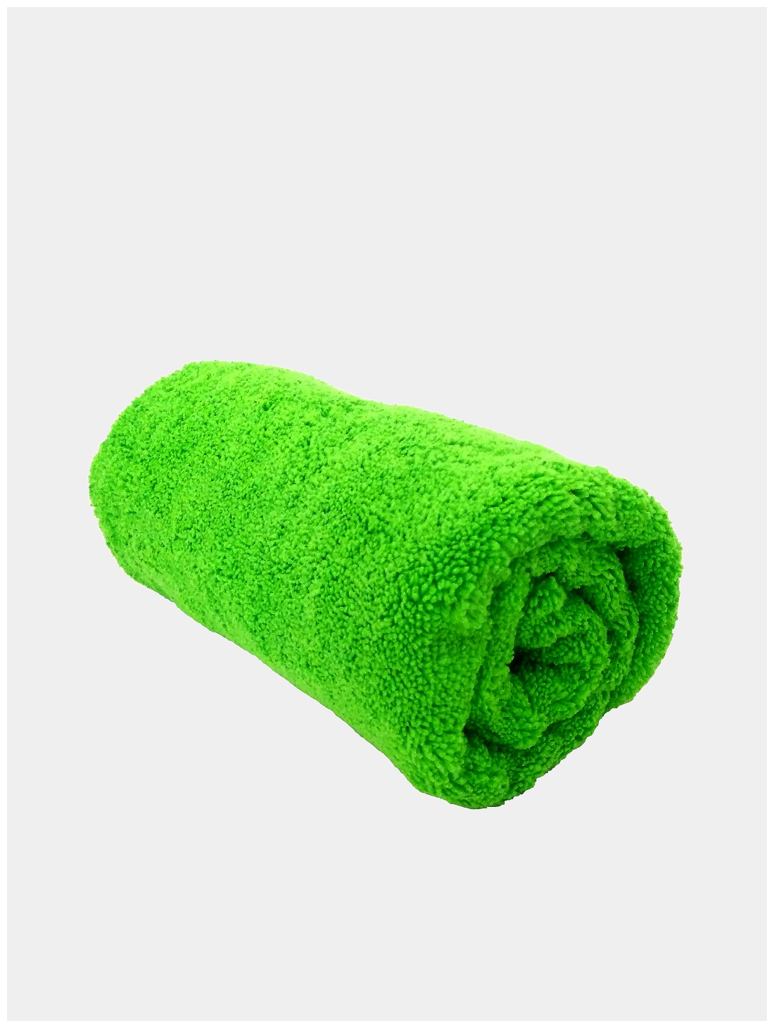 Салфетка из микрофибры для животных 70х140см, пушистое, зеленое - фотография № 2