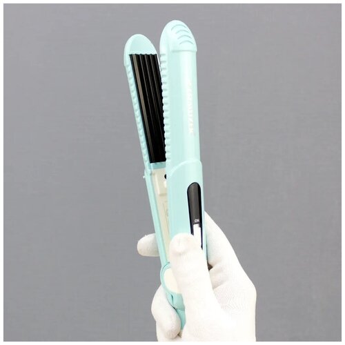 Щипцы-гофре стайлер для прикорневого объема волос ProMozer MZ-7040Aтитано-керамическое покрытие полотенмаксимальная температура 200 С 79900₽