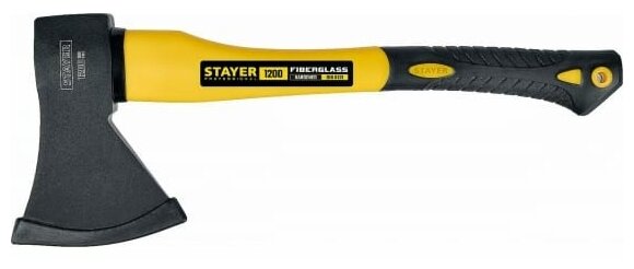 Кованый топор STAYER FIBERGLASS, 1200/1350 г, 410 мм - фотография № 5