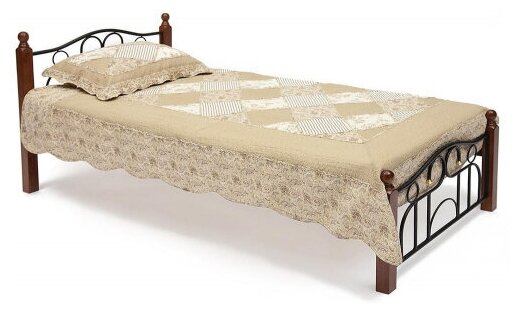 Кровать Tetchair AT-808 90x200 см (c металлическим основанием)