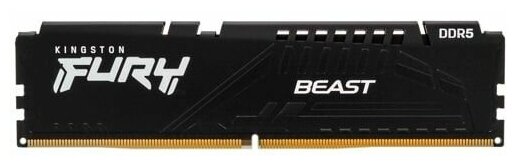 Модуль памяти Kingston Fury Beast 16GB DDR5 DIMM 5200Mhz (KF552C40BB-16)