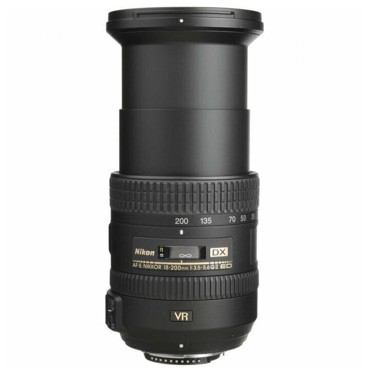 Объектив Nikon 18-200mm f/35-56G ED AF-S VR II DX Zoom-Nikkor