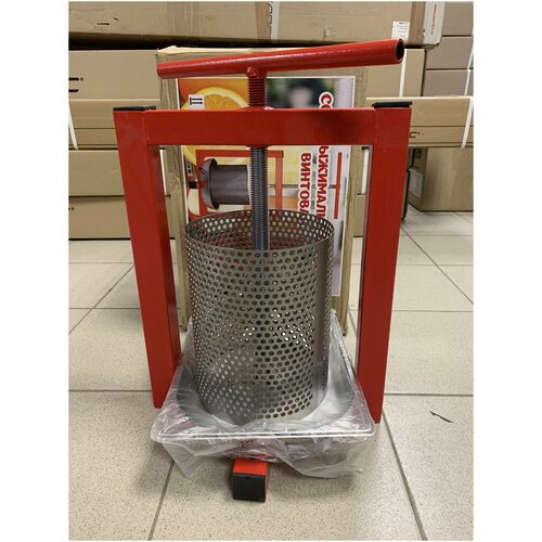 Cоковыжималка-пресс винтовой 8 л с нерж поршнем 770000₽