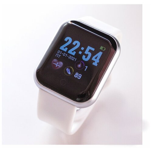 Умные часы для фитнеса RunGo W1 умный браслет bluetooth с шагомером и термометром белые 129900₽