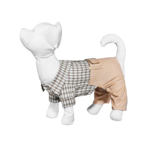 Yami-Yami одежда Костюм для собак с зелёной рубашкой S (спинка 25 см) нд28ос 52052-2 0,061 кг 52053