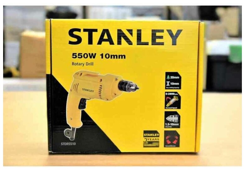 Дрель Stanley Stdr5510c . - фотография № 2