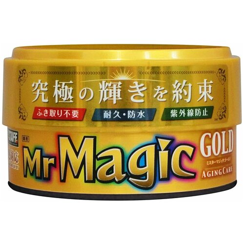 Автомобильный защитный воск с полимерами, MR. MAGIC GOLD, 100 гр, Prostaff