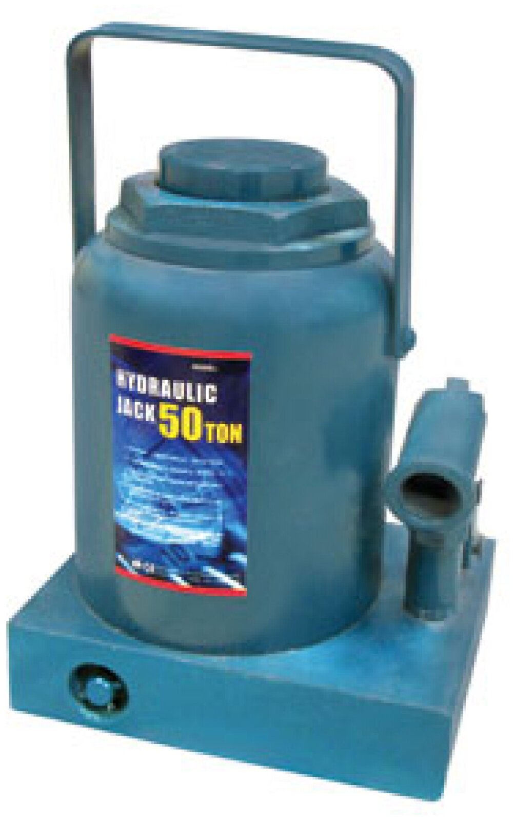 Домкрат гидравлический M-95004 бутылочный 50т (выс. подъема 300-480мм) с клапаном MEGAPOWER /1