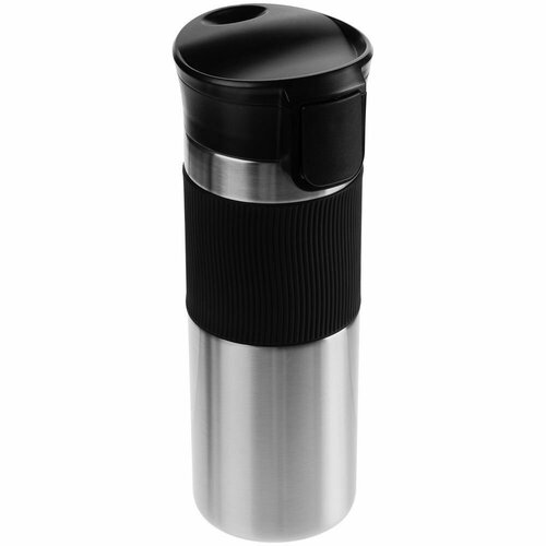 Термос для чая термостакан для кофе Tralee XL, серебристый, 450 мл подарок на 23 февраля 14 февраля мужчине парню папе подарок девушке женщине маме подруге на 8 марта