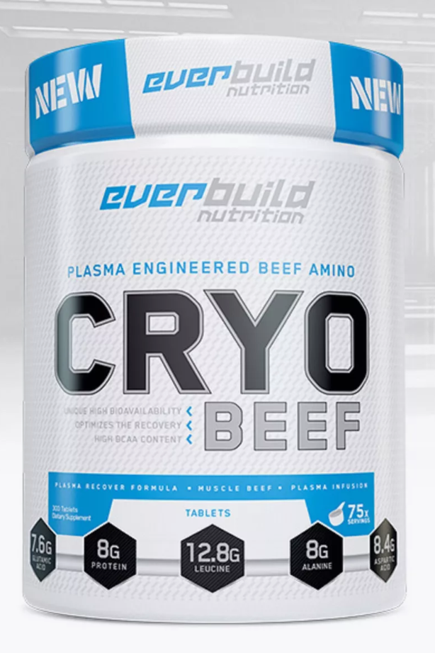 Everbuild Nutrition Cryo Beef Amino 8000МГ. 300 tabl.