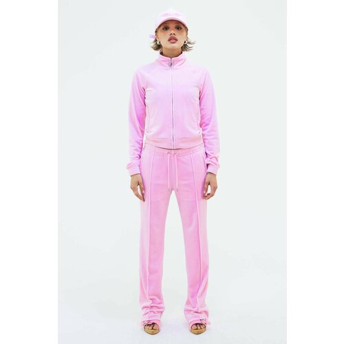 фото Брюки juicy couture весна-лето 2024, размер m, розовый