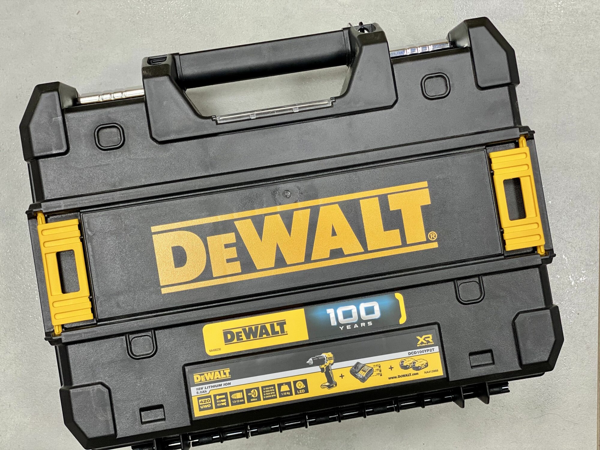 Дрель-шуруповерт DСD100YP2t — фото 1