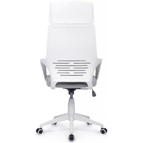 Кресло офисное Riva Chair RIVA DESIGN Iq Rv RCH 8989 Белый пластик/Светло-серый — фото 1