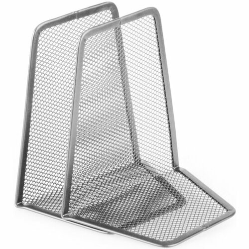 Держатель Brauberg ограничитель подставка для книг Germanium Mesh 2 штуки металл 237977 435₽