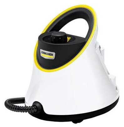 Пароочиститель KARCHER SC 2 Deluxe EasyFix Premium 1.513-253.0, белый/черный/желтый