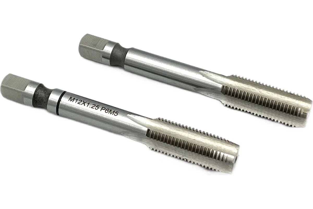 Машинно-ручной метчик TORNERI М12х1.25 комплект из 2-х штук Р6М5 019799