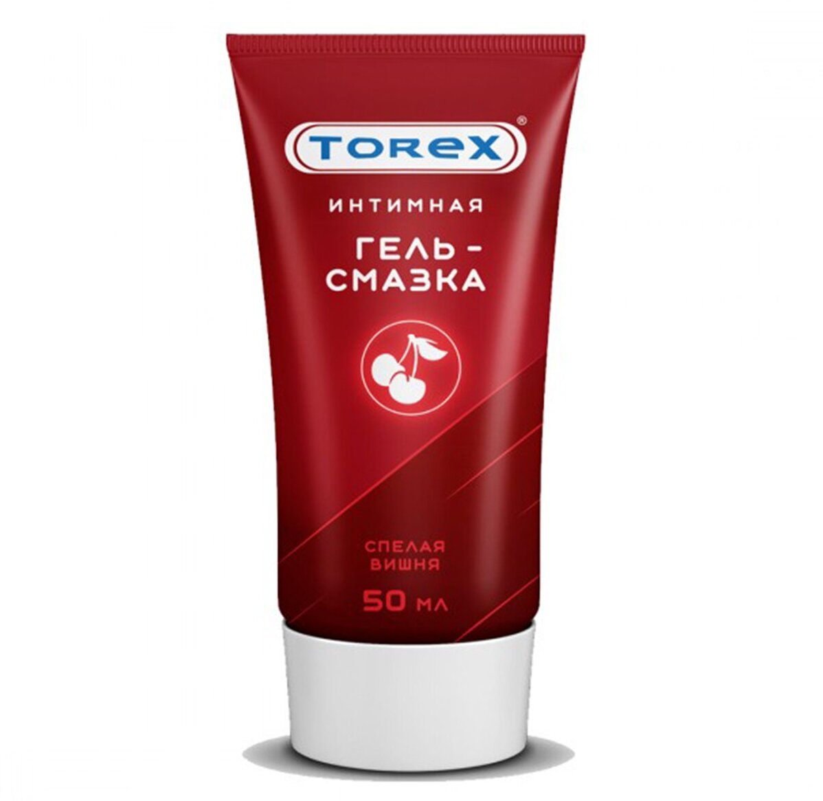 Гель смазка TOREX  Спелая вишня   гипоаллергенная  на водной основе  50мл