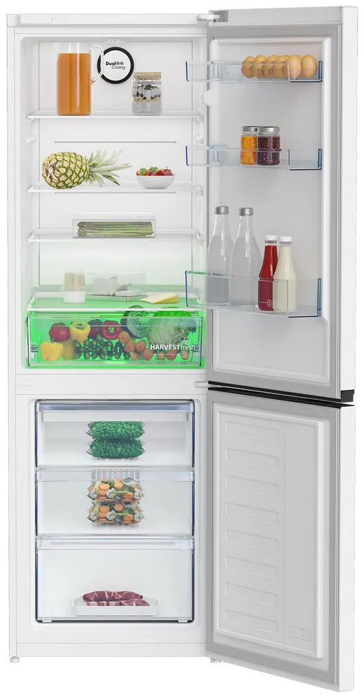 Холодильник Beko B1RCNK332W, двухкамерный, с морозилкой, No Frost, перевешиваемые дверцы — фото 1