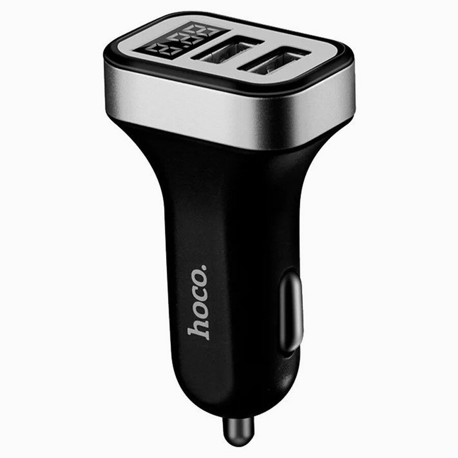 Автомобильное зарядное устройство HOCO Z3, 2xUSB, 3.1A, черный