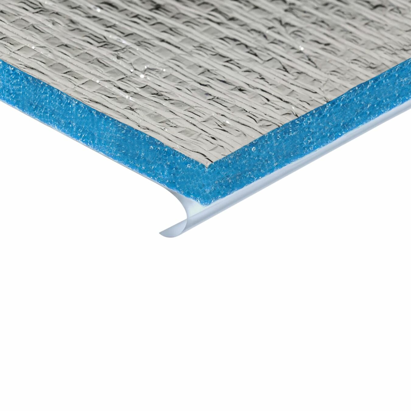 Утеплитель фольгированный самоклеящийся пенофол 2х0,6 м 20 мм — фото 1