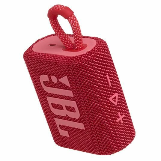 Беспроводная портативная колонка JBL Go 3, с Bluetooth, красный