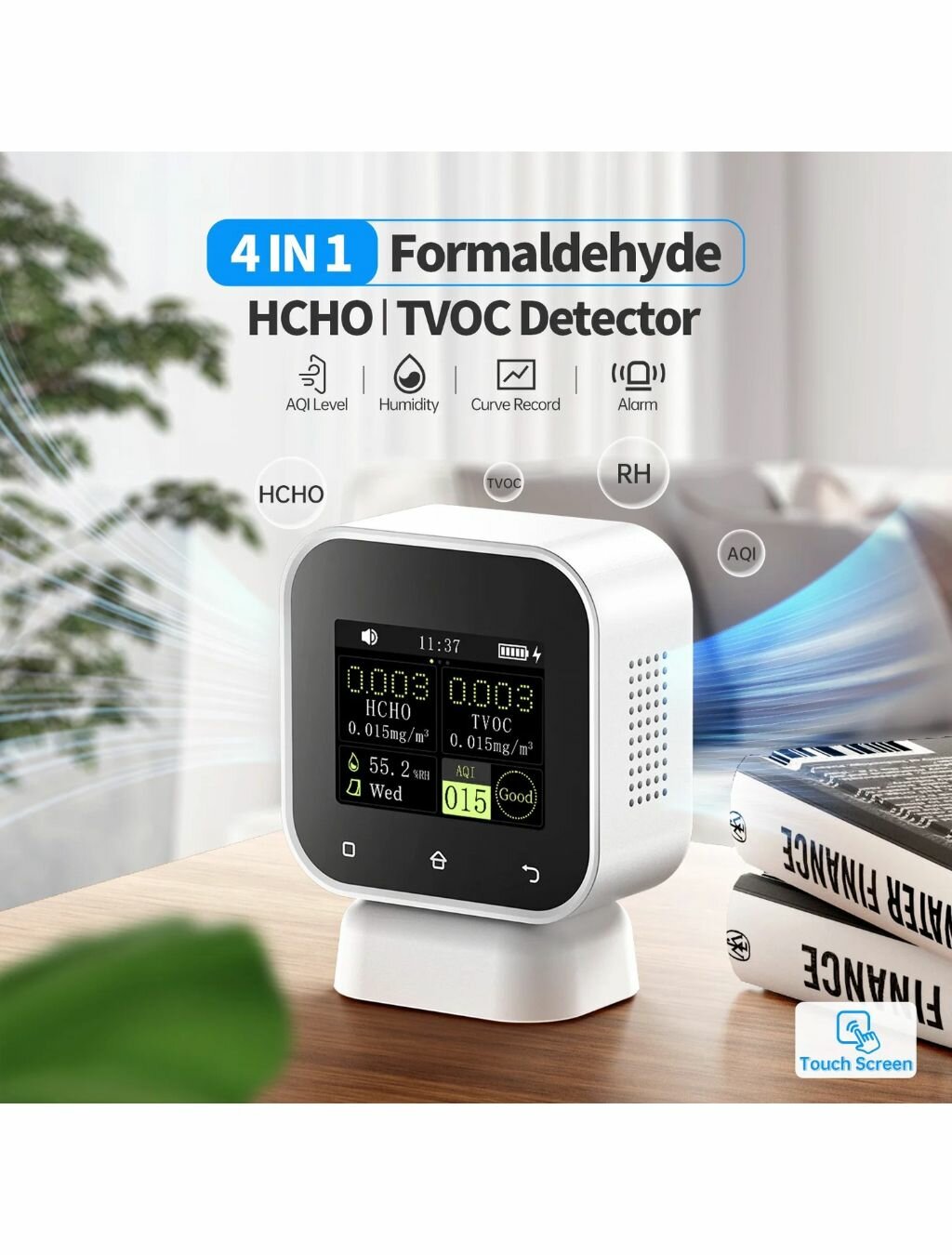 Картинки FNIRSI SFD-02 анализатор качества воздуха