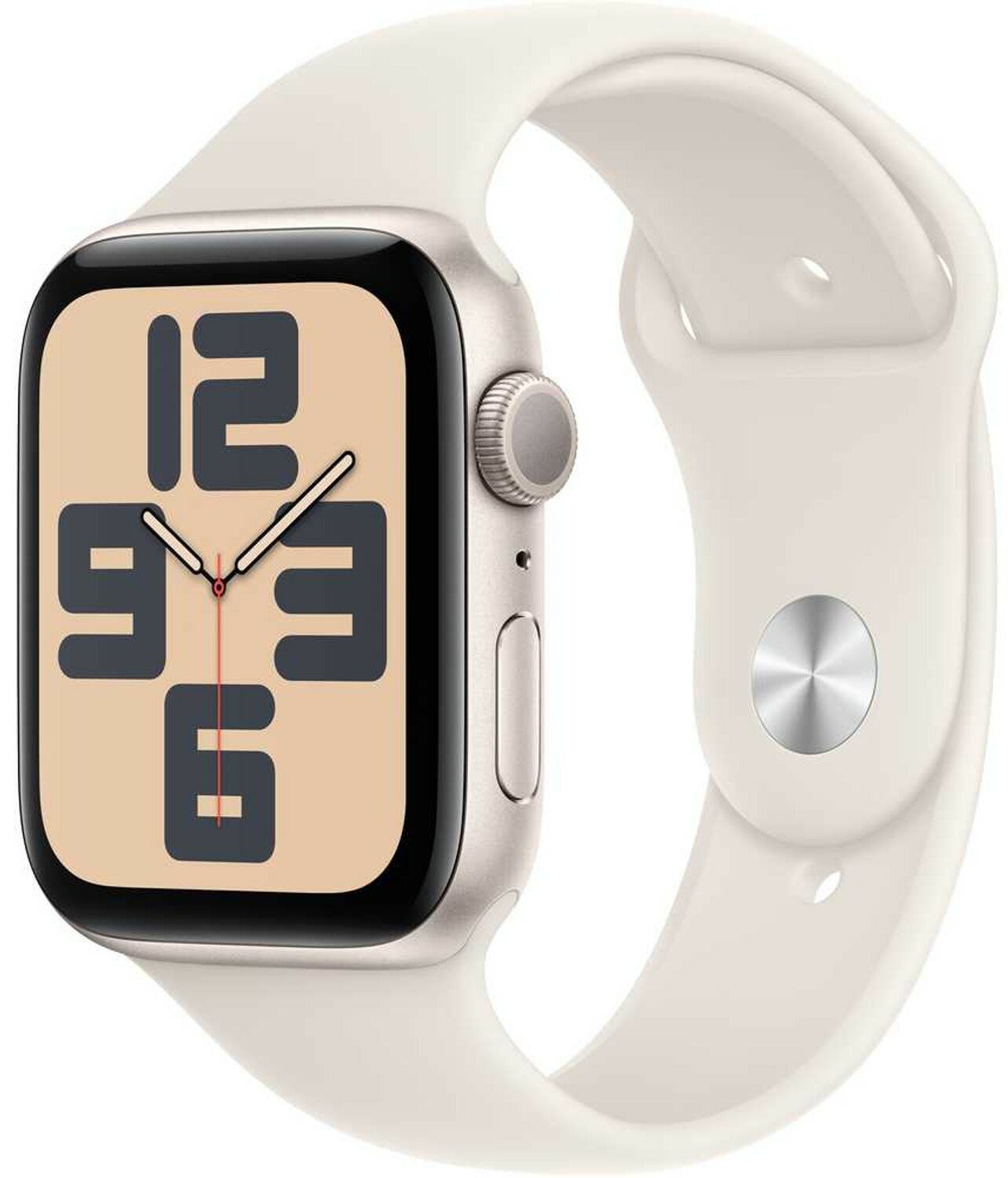 Смарт-часы Apple Watch SE 2024 GPS 40мм Aluminum Case with Sport Band S/M, Starlight сияющая звезда MXEF3LL/A