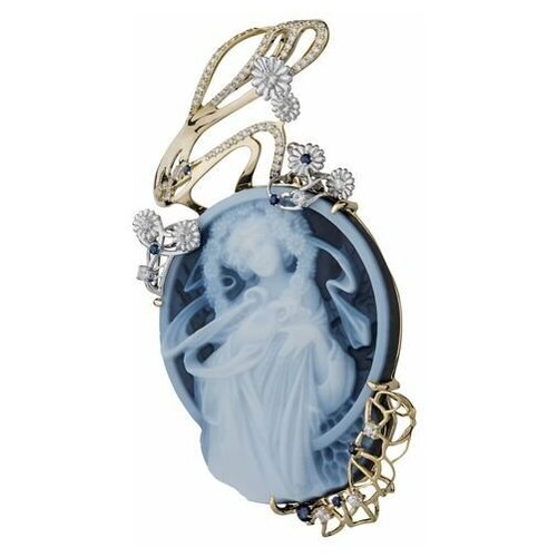 фото Брошь-подвеска "декабрь" natasha libelle