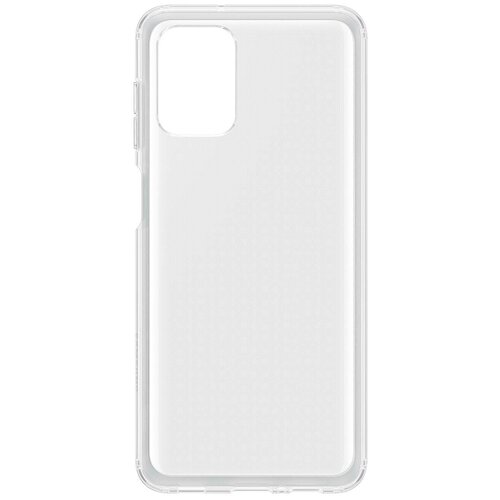 Накладка силикон Soft Clear Cover для Samsung Galaxy A12/M12 Прозрачная (EF-QA125TTEGRU) клип кейс samsung galaxy a12 soft clear cover black ef qa125tbegru