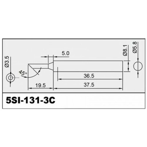 Жало для паяльника Proskit 5SI-131-3C