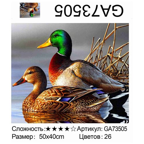 Алмазная мозаика 40*50 см 