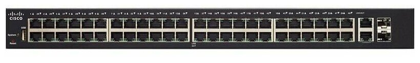 Сетевое оборудование Cisco SB SG250-50-K9-EU Коммутатор 50-Port Gigabit Smart Switch