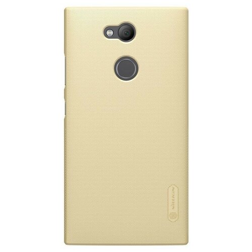 Накладка Nillkin Frosted Shield пластиковая для Sony Xperia L2 Gold (золотистая)