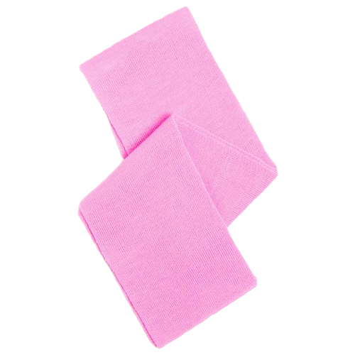 Мегашапка Шарф детский, цвет розовый, размер 106х12