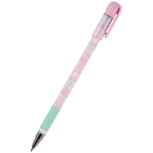 Ручка MagicWrite. Обнимашки. Зайчики шариковая, 0.5 ММ, синяя набор brunovisconti из 4 х шариковая ручек 0 5 мм синий magicwrite обнимашки арт 20 0240 4 3