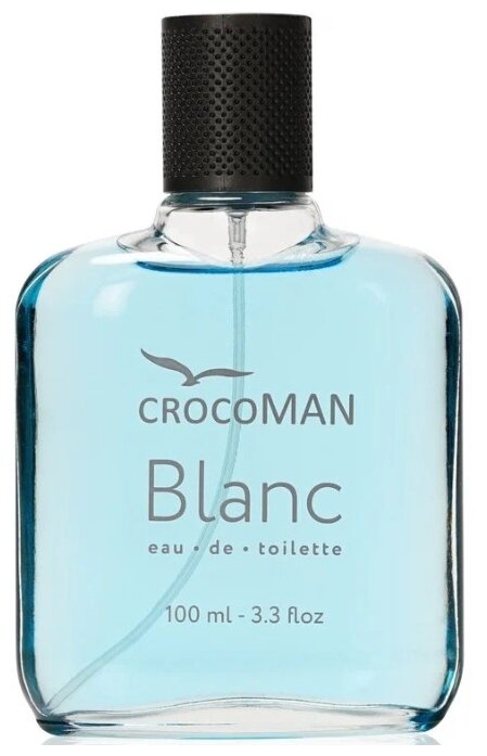 Туалетная вода мужская CrocoMAN Blanc, 100 мл, Delta PARFUM