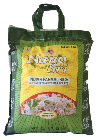 Рис индийский Пармал (Parmal) пропаренный Nano Sri, 5 кг - фотография № 2