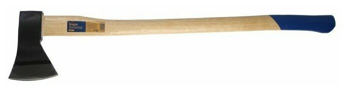Топор кованый тундра, деревянное топорище 73 см, 1400 г - фотография № 7