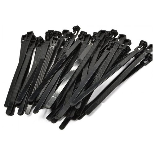 Хомут пластиковый (стяжка) 540х7.8 мм Черный MTA фас.100шт