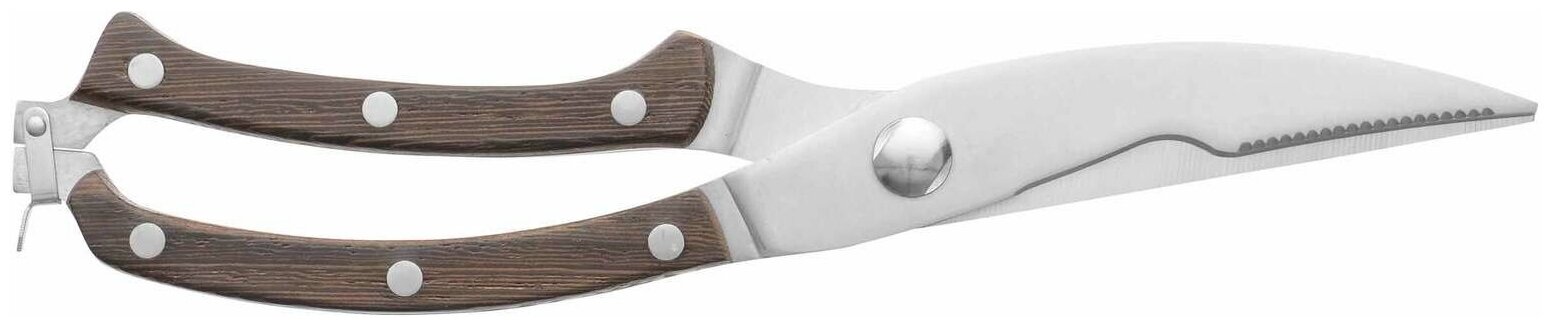 Ножницы для разделки птицы BergHOFF Essentials с рукоятью из темного дерева