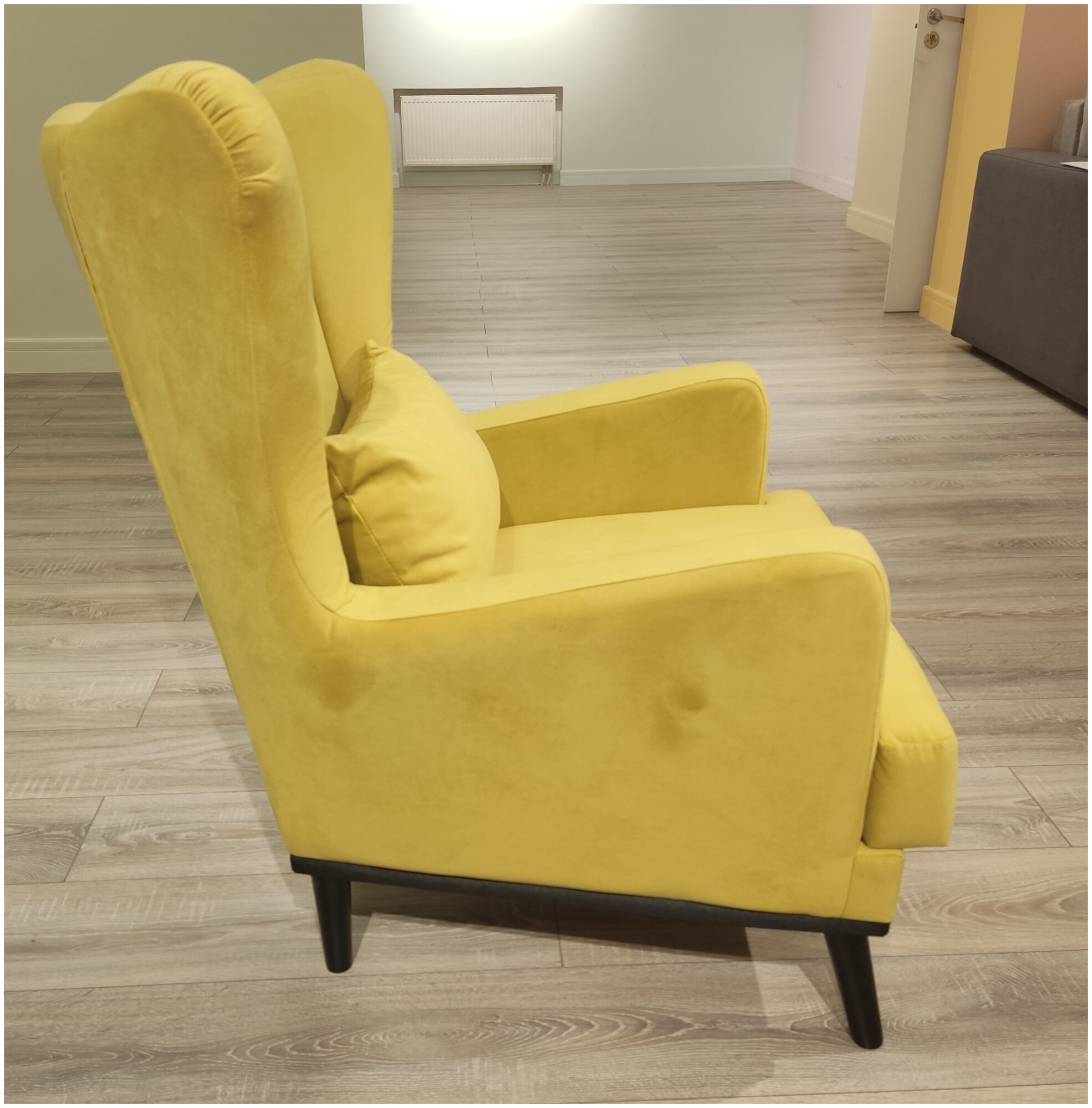 Кресло Оскар желтый Zara Yellow - фотография № 7