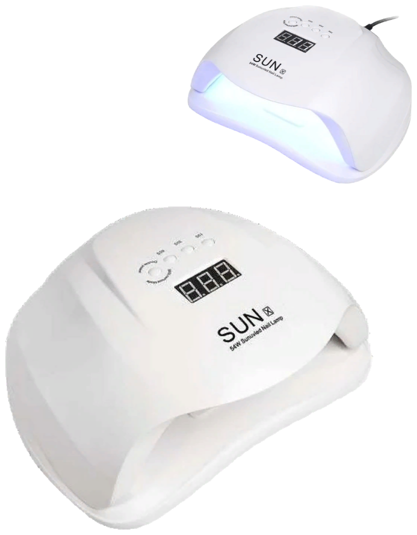 Профессиональная лампа для сушки ногтей UV/LED "Sun" X 54Вт