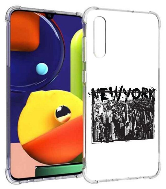 Чехол задняя-панель-накладка-бампер MyPads че для Samsung Galaxy A70/A70s SM-A705F (2019) противоударный