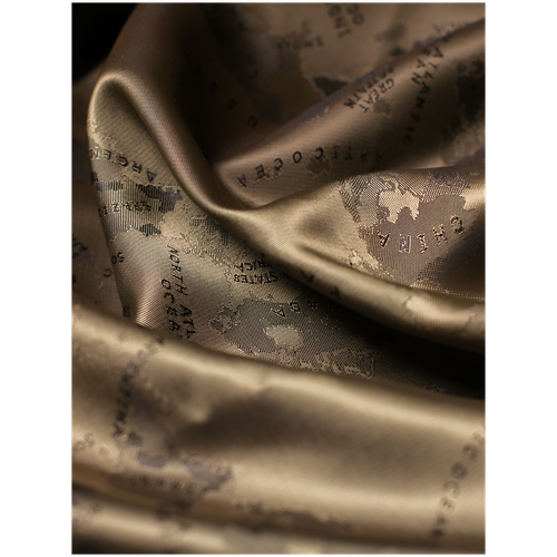 фото Ткань подкладочная бронзовая для одежды mdc fabrics s472\bronze для шитья. поливискоза, жаккард. отрез 1 метр