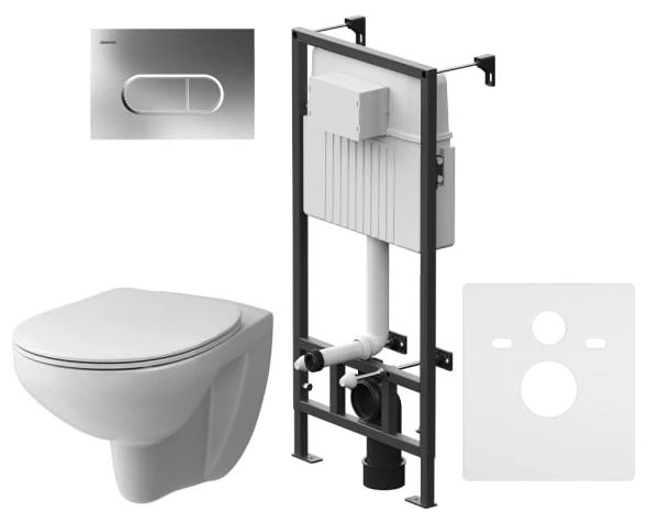 фото Унитаз с инсталяцией Damixa Elber DX17. IS30251.1700