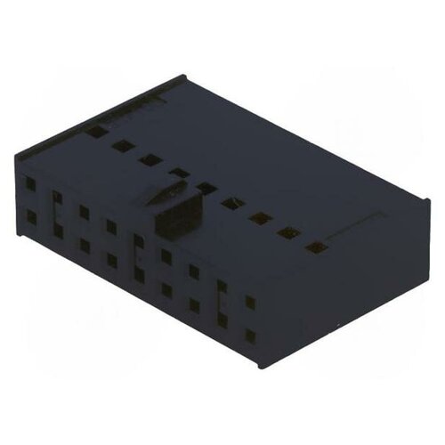 Вилка MOLEX MX-90142-0018, Вилка; провод-плата; мама; C-Grid III; 2,54мм; PIN: 18; на провод, 1шт