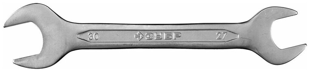 Ключ гаечный рожковый 27х30 мм Зубр мастер 27010-27-30