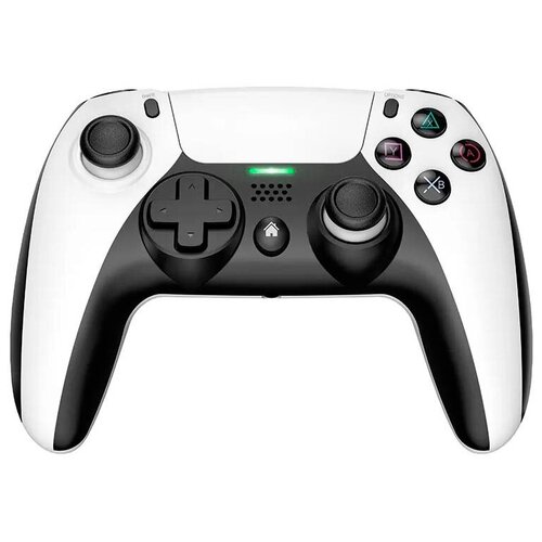 Универсальный беспроводной геймпад TWS для PS4 PC Смартфона PlugPlay черныйбелый 250000₽