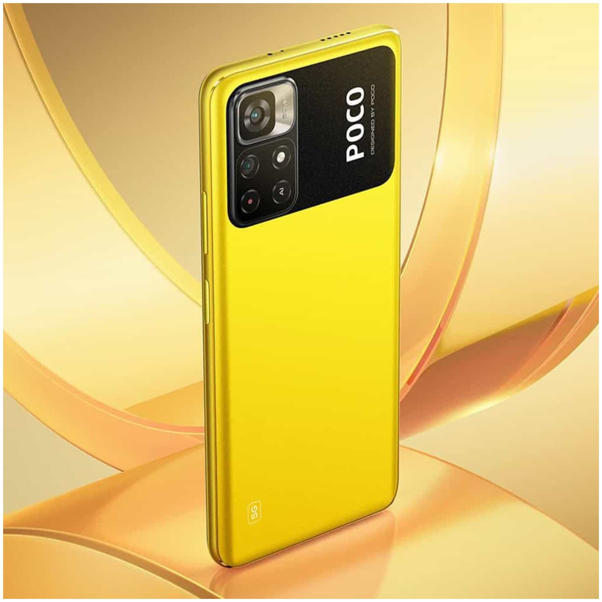 Смартфон Xiaomi Poco M4 Pro 5G 6/128Gb, желтый - фото №7