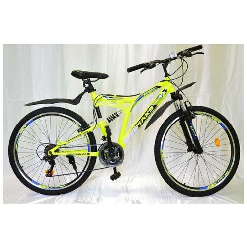 Велосипед 26 MAKS RUNNER MD Двухподвес 21-ск рама 17 желтый 1857500₽
